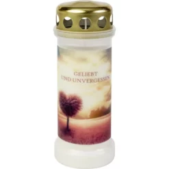 Bolsius Grablicht »Nr. 6 Rosa Baum «