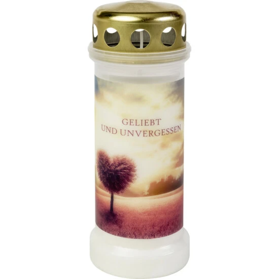 Bolsius Grablicht »Nr. 6 Rosa Baum « 3 Bolsius Grablicht »Nr. 6 Rosa Baum «