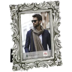 Walter Design Bilderrahmen »SAINT GERMAIN«, BxL: 21 X 25,6 Cm, Silberfarben, Kunststoff