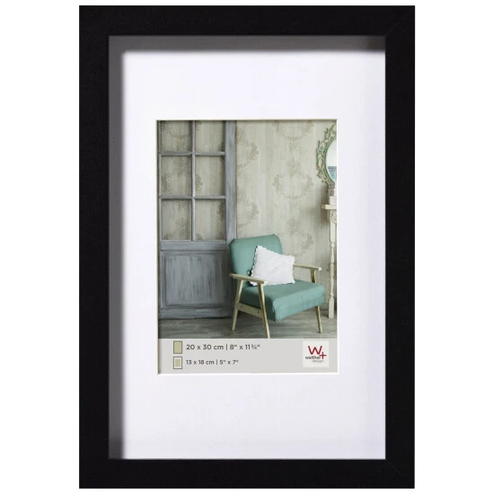 Walter Design Bilderrahmen, Holzrahmen Stockholm, Schwarz, 15x20 Cm 3 Walter Design Bilderrahmen, Holzrahmen Stockholm, Schwarz, 15x20 Cm