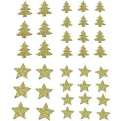 CASAYA Streusterne/-bäume Mit Glitter, 20 G
