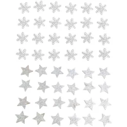 CASAYA Streusterne /-Flocken Mit Glitter, 22 G