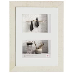 Walter Design Bilderrahmen »HOME«, BxL: 27,5 X 36 Cm, Creme, Holz