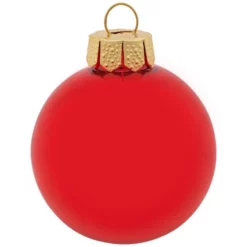 CASAYA Weihnachtskugel, Ø: 4,5 Cm, Rot, 28 Stück -Wohnen Wohndeko Verkäufe unnamed file 3264