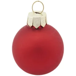 CASAYA Weihnachtskugel, Ø: 3 Cm, Rot, 28 Stück -Wohnen Wohndeko Verkäufe unnamed file 3270