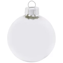 CASAYA Weihnachtskugel, Ø: 6 Cm, Silberfarben/weiß, 20 Stück -Wohnen Wohndeko Verkäufe unnamed file 3281