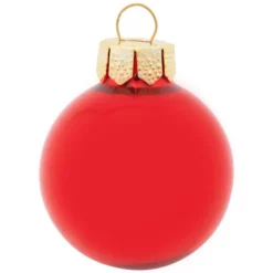 CASAYA Weihnachtskugel, Rot, 44 Stück -Wohnen Wohndeko Verkäufe unnamed file 3293