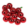 CASAYA Spiegelbeeren, Ø: 2 Cm, Uni, Rot, 12 Stück -Wohnen Wohndeko Verkäufe unnamed file 3296