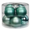 CASAYA Weihnachtskugel, Ø: 7 Cm, Mintgrün, 8 Stück -Wohnen Wohndeko Verkäufe unnamed file 3298