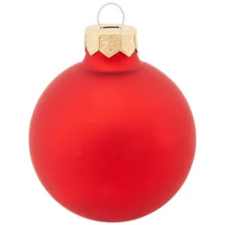 CASAYA Weihnachtskugel, Ø: 6 Cm, Rot, 20 Stück -Wohnen Wohndeko Verkäufe unnamed file 3302