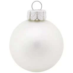 CASAYA Weihnachtskugel, Ø: 4,5 Cm, Silberfarben/weiß, 28 Stück -Wohnen Wohndeko Verkäufe unnamed file 3307