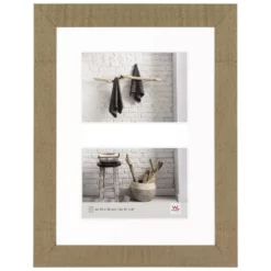 Walter Design Bilderrahmen »HOME«, BxL: 27,5 X 36 Cm, Beige, Holz