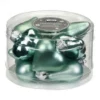 CASAYA Weihnachtsanhänger Herz Uni, 4 Cm, Winter Jade, 10 Stück/Dose -Wohnen Wohndeko Verkäufe unnamed file 3434