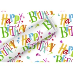 Geschenkpapier Birthday Dance, 2m X 70 Cm