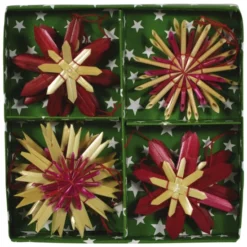 CASAYA Deko-Anhänger Strohsortiment, 5-10 Cm, Natur, 8 St/Pak