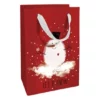 Geschenktasche Bobby Snow, 11x16x5 Cm, Rot Weiss -Wohnen Wohndeko Verkäufe unnamed file 3505
