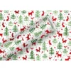 Geschenkpapier Forest Friends, 1,5mx70 Cm, Rot-grün -Wohnen Wohndeko Verkäufe unnamed file 3506