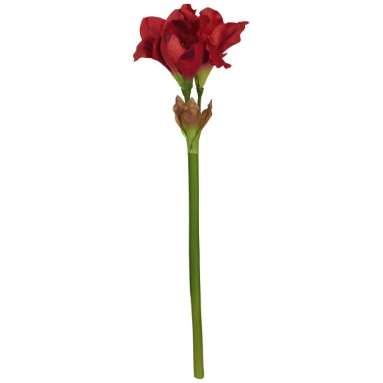 Flower-Power Kunstblume, Amaryllis, Rot 3 Flower-Power Kunstblume, Amaryllis, Rot
