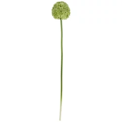 Flower-Power Kunstblume, Allium, Grün