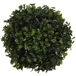 Flower-Power Kunstpflanze, Grün, Kugelförmig