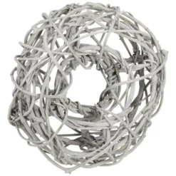 NATURAL COLLECTIONS Deko-Kranz, Weiß, Rund