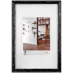 Walter Design Bilderrahmen »Metropolis«, BxL: 32,2 X 42,2 Cm, Schwarz, Holz