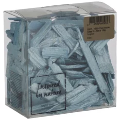 DIJK NATURAL COLLECTIONS Holzspäne, 165 G, Türkis