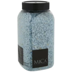 Mica® Decorations Dekomaterial, 1000 G, Hellblau