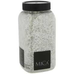 Mica® Decorations Dekomaterial, 1000 G, Weiß