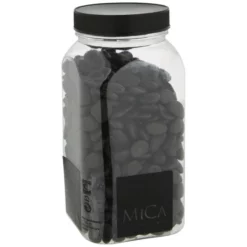 Mica® Decorations Dekomaterial, 1000 G, Schwarz