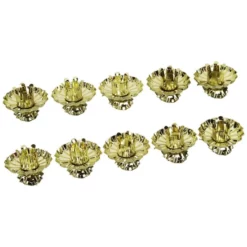 CASAYA Kerzenhalter, Rund, Höhe: 3 Cm, Goldfarben 7 CASAYA Kerzenhalter, Rund, Höhe: 3 Cm, Goldfarben -Wohnen Wohndeko Verkäufe unnamed file 3915