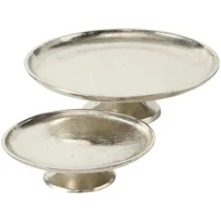 BOLTZE Etagere »Flaire«, Aluminium, Silberfarben