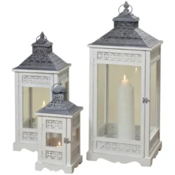 BOLTZE Laterne »Janine«, Tannenholz, Mehrfarbig -Wohnen Wohndeko Verkäufe unnamed file 4010