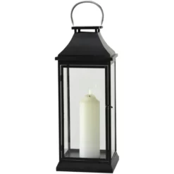 Laterne, Eisen, Schwarz -Wohnen Wohndeko Verkäufe unnamed file 4015