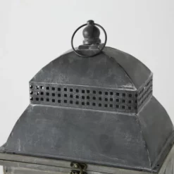 CASAYA Laterne »Husum«, Naturmaterial, Grau -Wohnen Wohndeko Verkäufe unnamed file 4047