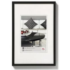 Walter Design Bilderrahmen »CHAIR«, BxL: 50,8 X 70,8 Cm, Schwarz, Aluminium