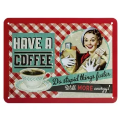 Nostalgic-Art Schild, BxH: 20 X 15 Cm, Stahlblech, Mehrfarbig