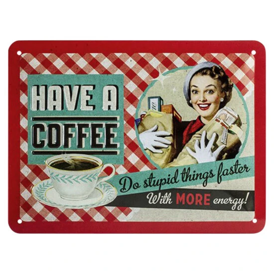 Nostalgic-Art Schild, BxH: 20 X 15 Cm, Stahlblech, Mehrfarbig 3 Nostalgic-Art Schild, BxH: 20 X 15 Cm, Stahlblech, Mehrfarbig