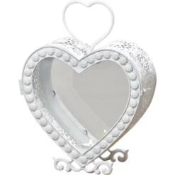 BOLTZE Laterne »Desiree«, BxH: 10 X 35 Cm, Eisen, Weiß