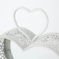 BOLTZE Laterne »Desiree«, BxH: 10 X 35 Cm, Eisen, Weiß -Wohnen Wohndeko Verkäufe unnamed file 4143