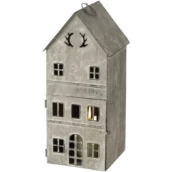 BOLTZE Laterne »Antler«, Eisen, Grau -Wohnen Wohndeko Verkäufe unnamed file 4150