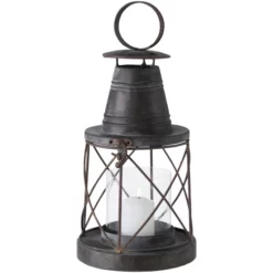 Laterne, Eisen, Grau -Wohnen Wohndeko Verkäufe unnamed file 4164