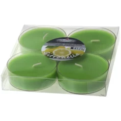 Steinhart Duftkerze, Apfelgrün, Duft: Citronella