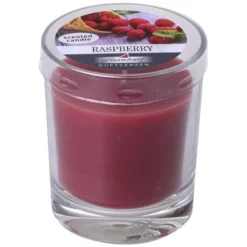Steinhart Duftkerze, Rubinrot, Duft: Raspberry