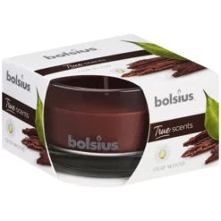 Bolsius Duftkerze »True Scents«, Braun, Duft: Oud Wood