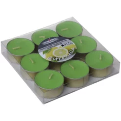 Steinhart Duftkerze, Apfelgrün, Duft: Citronella