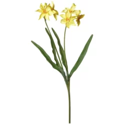 Seidenblume, Narzisse, Gelb