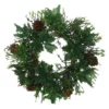 Seidenblume, Thuja-Ilex Kranz, Grün -Wohnen Wohndeko Verkäufe unnamed file 4262