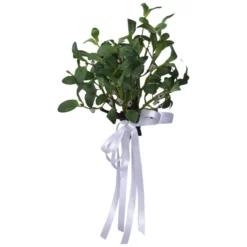 Seidenblume, Mittelzweig, Grün/weiß