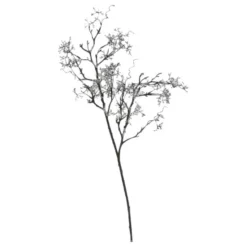 Seidenblume, Dekozweig, Silberfarben